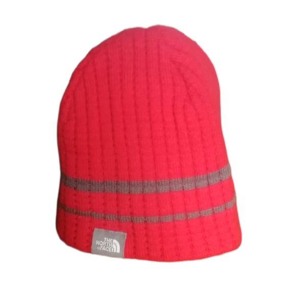 The Nortth Face Red Beanie Unisex - Picture 3 of 4
